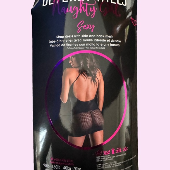 Spaghetti Strap String Dress - One Size - Picture 3 of 3